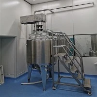 Tanque de mistura para fusão de gelatina