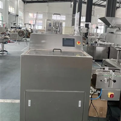 Processo de embalagem de garrafa softgel